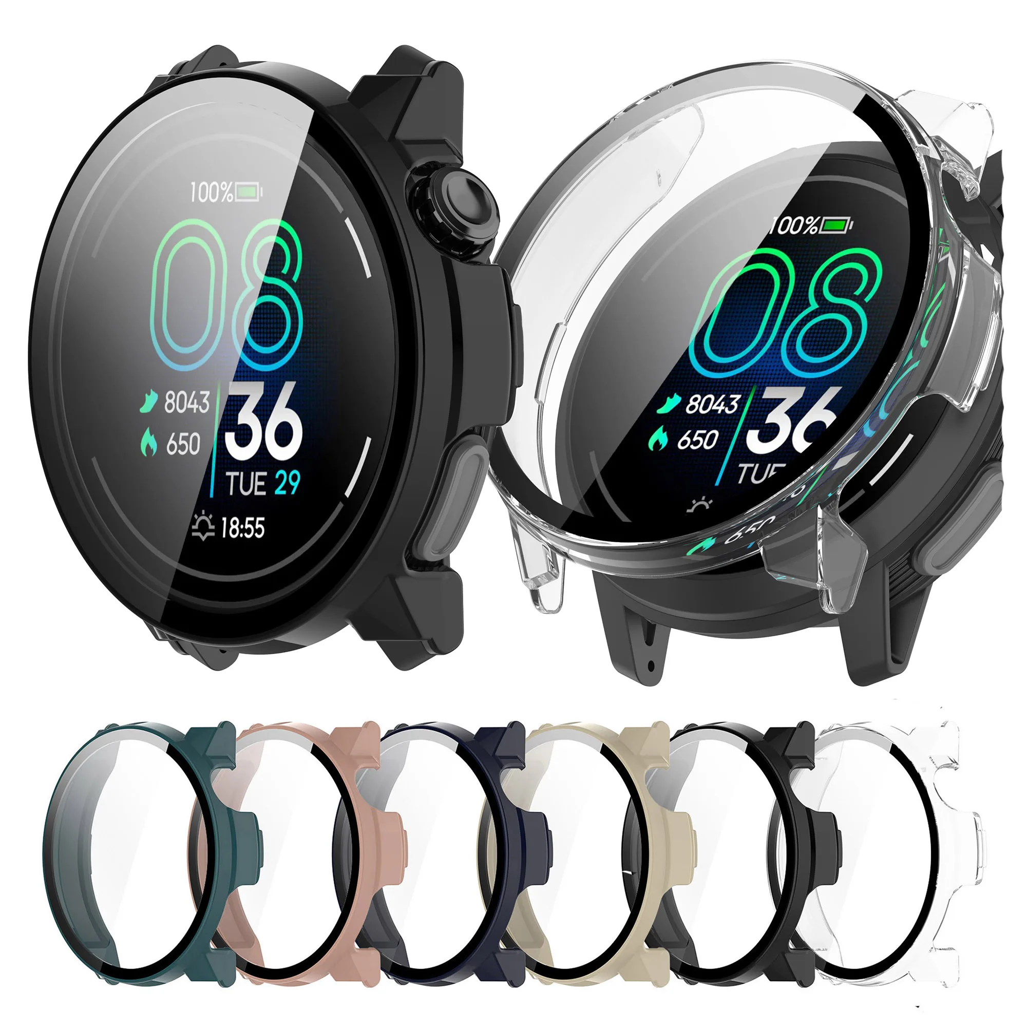 حافظة واقية من الزجاج المقسى لهاتف COROS Pace Pro واقي للشاشة وغطاء ممتص للصدمات