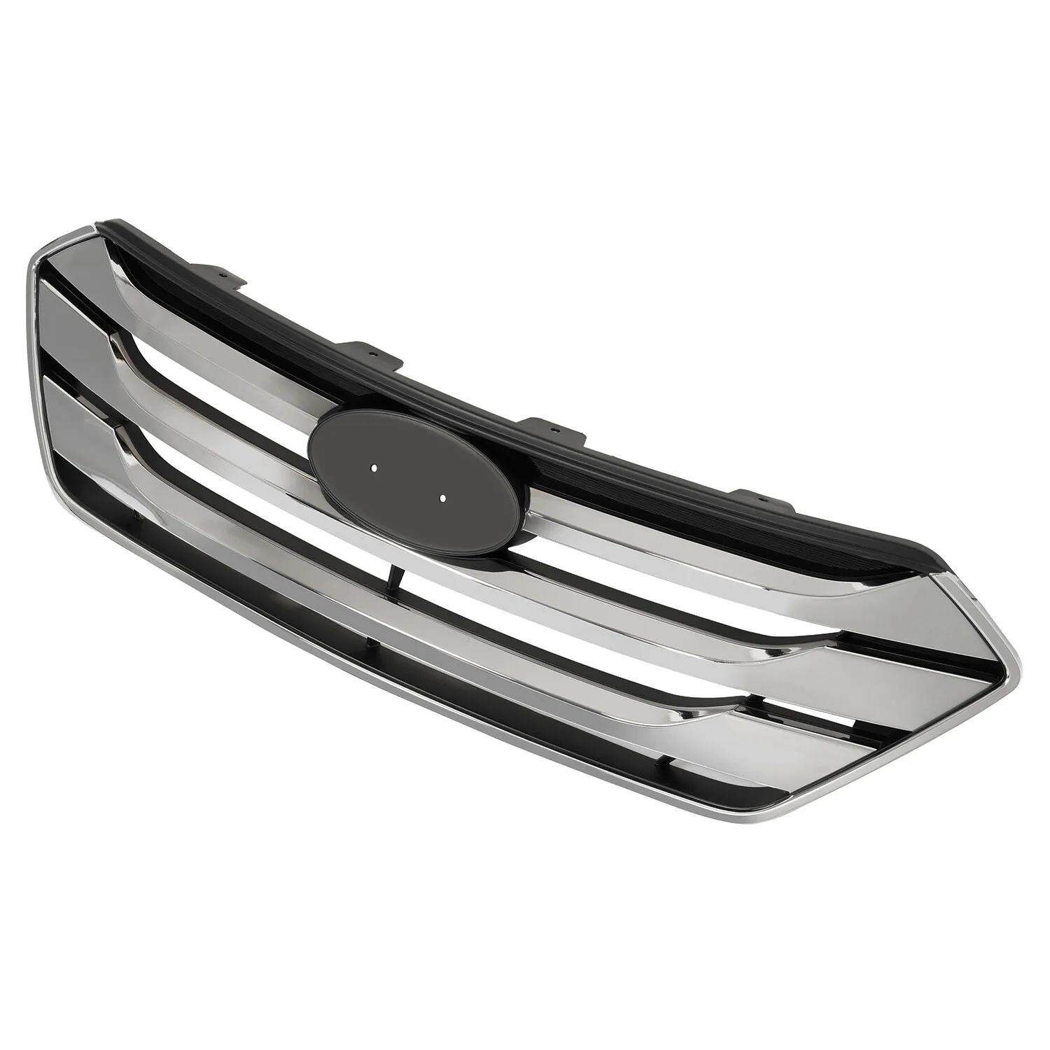 

Chrome Front Upper Bumper Grille For Hyundai Santa Fe Sport 2013-2016