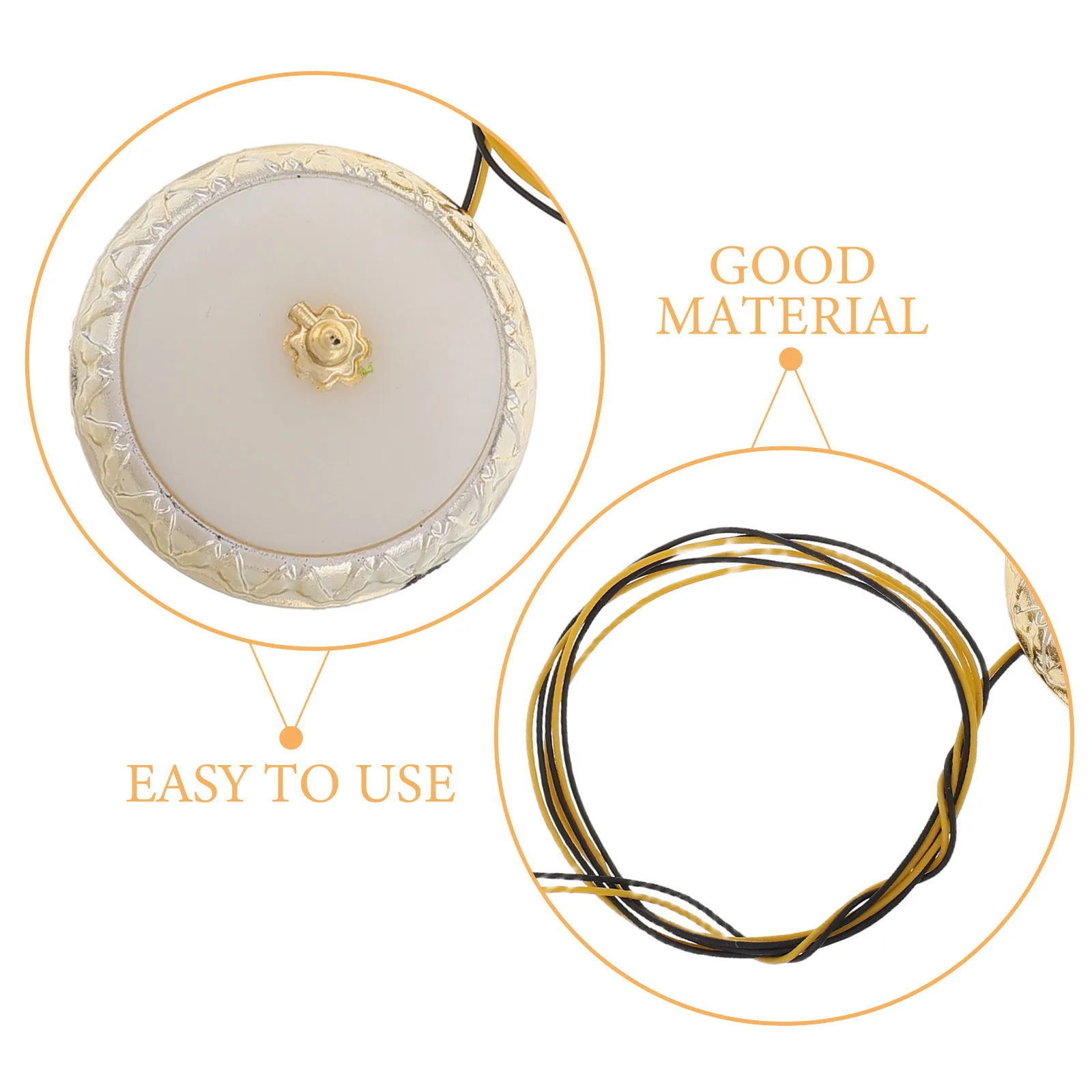 2Pcs Round Ceiling Lights Miniature Lighting DIY Fixtures Suitable for Bedroom Decor Small House Scenery Decoration