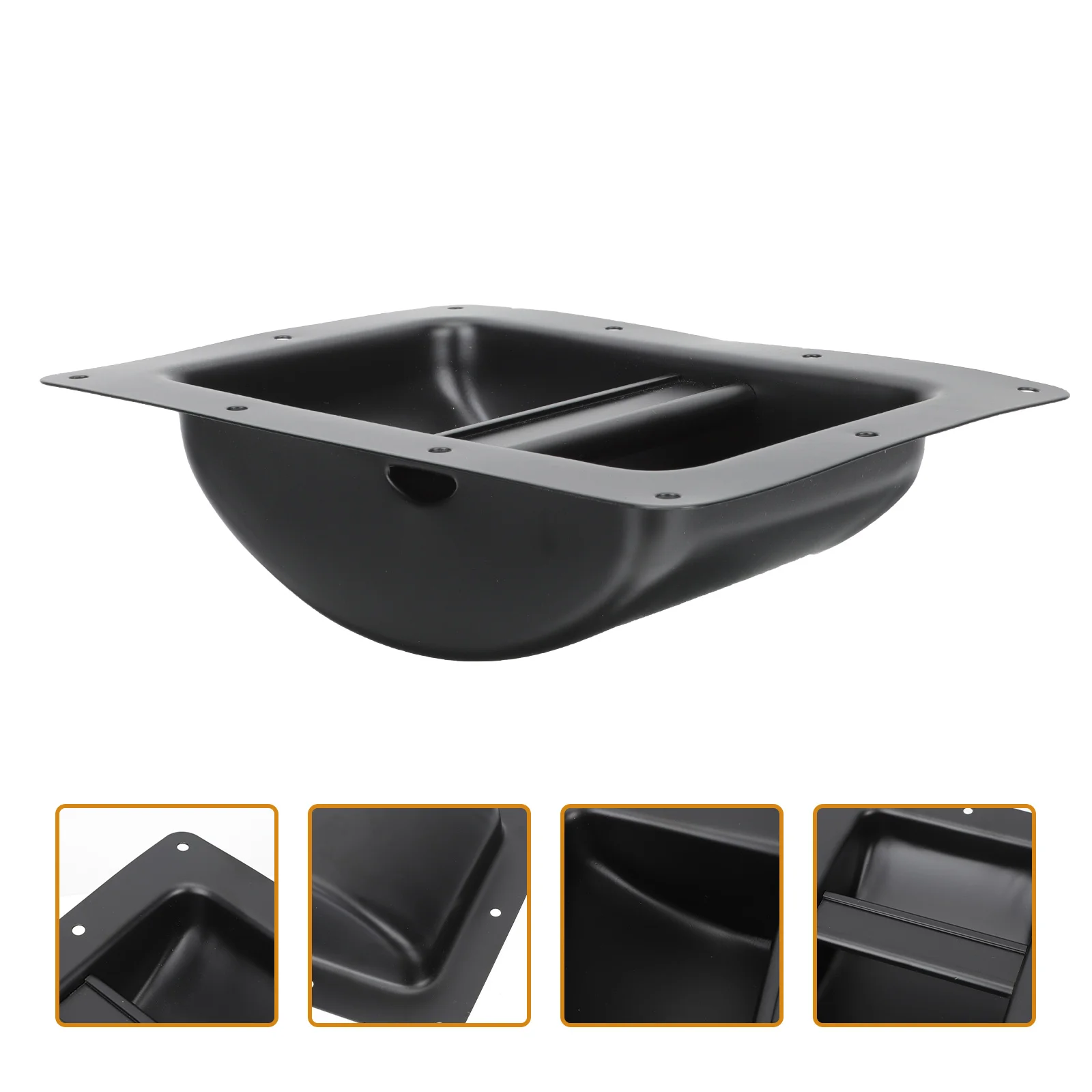 Simple Iron Speaker Handle Sturdy Black Handle For Box Durable Stage Speaker Grasp Heavy Duty Carrying Accessories