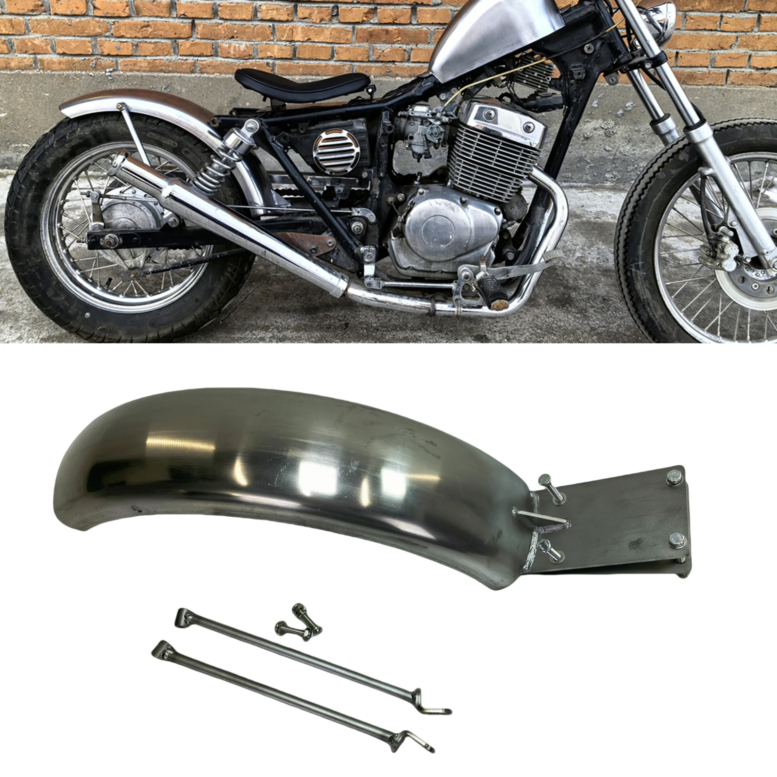 

For HONDA Rebel CA250 Motorcycle Rear Fender Mud Guard Mudguard Cover