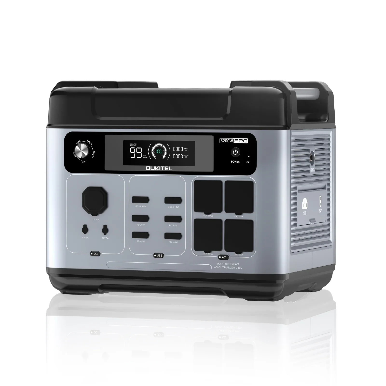 OUKITEL Nuova Stazione di Alim - Portable Generator Inverter recensione e prezzo