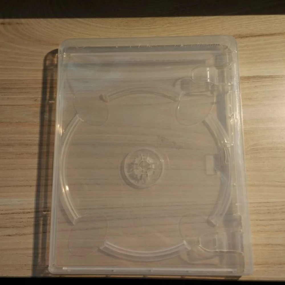 For PlayStation 3 CD box housing case shell for PS3 transparent white