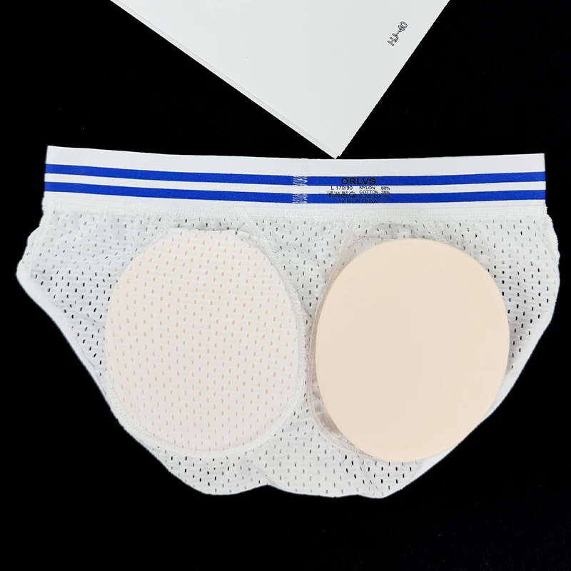 SexyMenFashion Breathable Quick-drying Cross-borderระเบิดModalตาข่ายแนวโน้มไม่มีรอยต่อกีฬากางเกงBreathable Padสะโพกเซ็กซี่ที่ไม่ซ้ํากันชุดชั้นในCoupleSurprise