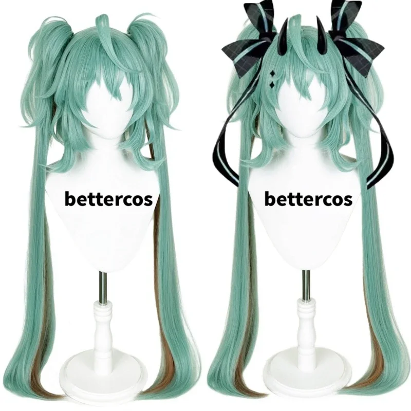 

Miku Rascal косплей парик Miku x Rascal 2023 длинные хвосты термостойкие синтетические волосы