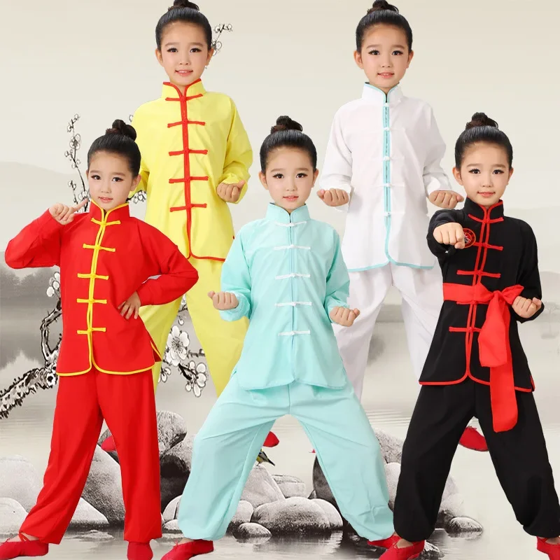 chinese folk dance costume Traditional KungFu kung fu Uniform Tai Chi Wushu Martial Art wing chun shaolin dragon clothes outfits