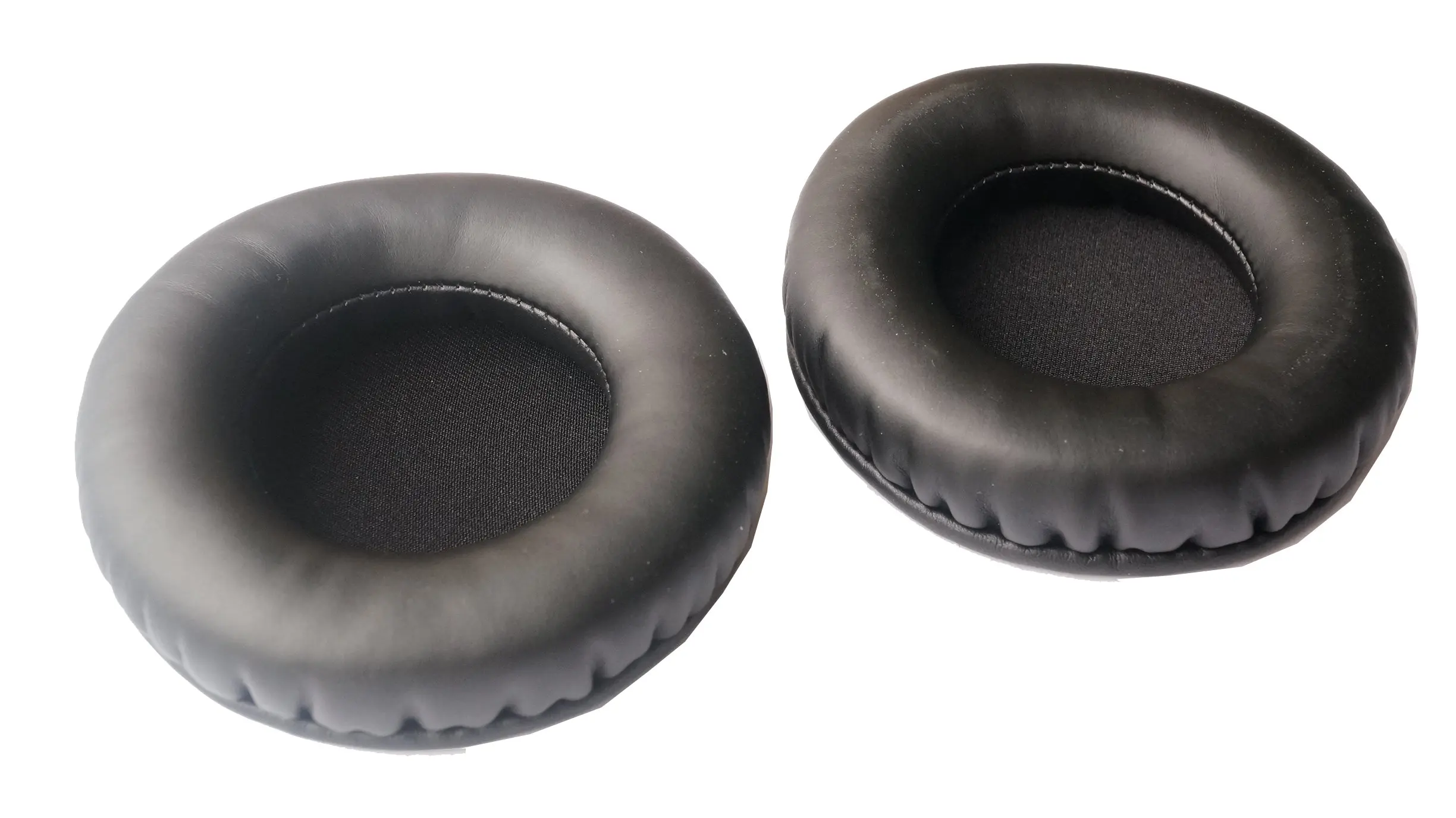 استبدال وسادات الأذن وسادة جلدية ، إصلاح أجزاء ل Mad Catz APK100 Apps سماعة رأس ستيريو للألعاب ، أسود ، 1 زوج
