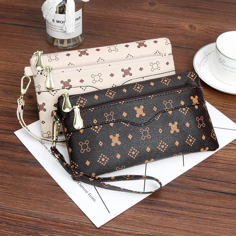 New Ladies Clutch Casual Small Bag Trendy Women's Mobile Phone Bag Coin Purse Clutch Bag Fashion Korean Handbag Designer Bags