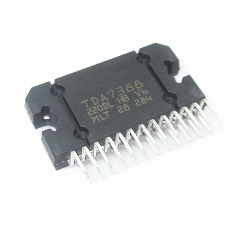 100% nuevo y original TDA7388 en línea ZIP-25, amplificador de potencia automotriz, chip IC de amplificador de audio de alta potencia