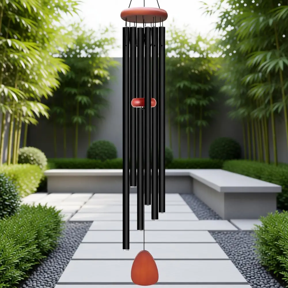 

Elegant Outdoor Wind Chime, 56 Deep Tone, Perfect for Garden Decor and Memorial Tribute