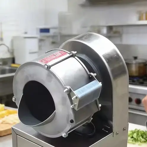 BABEJING Commercial Electric Carrot Slicer - Fully Automatic Kitchen Fruit & Vegetable Cutter Machine for Efficient Food Prepara