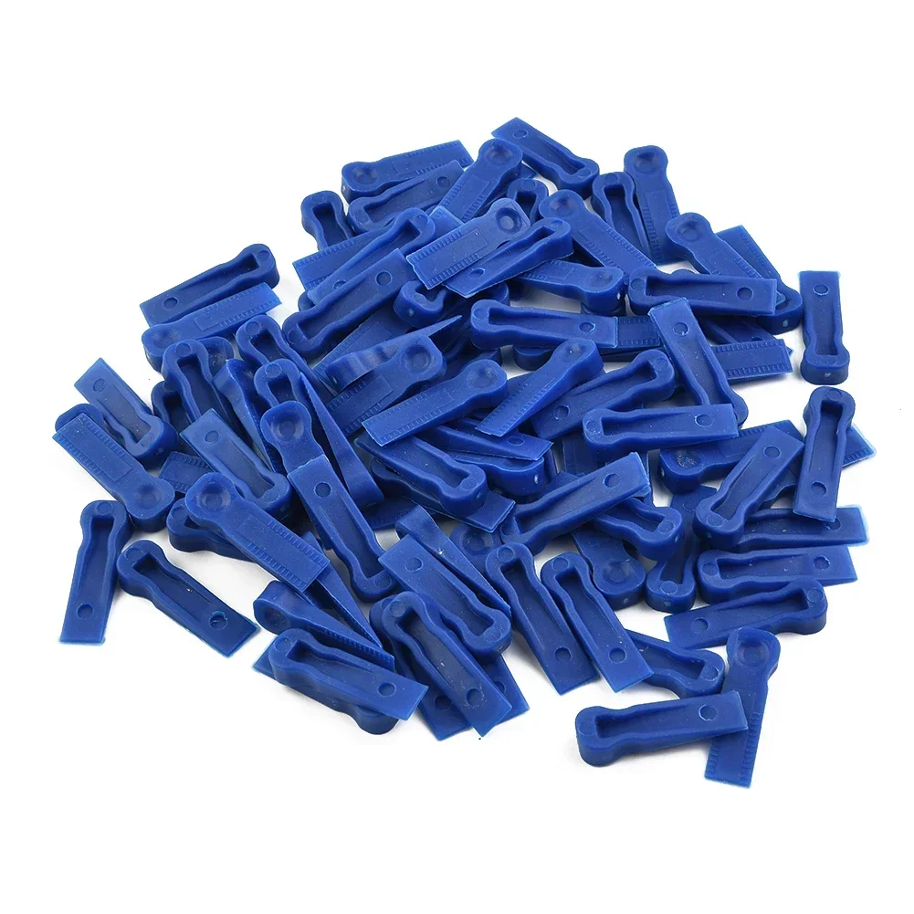 100PCS Reusable 6mm Plastic Tile Wedge Spacer Leveling Clip Floor Locator Wall Ceramic Tiling Laying Nivelador Construction Tool