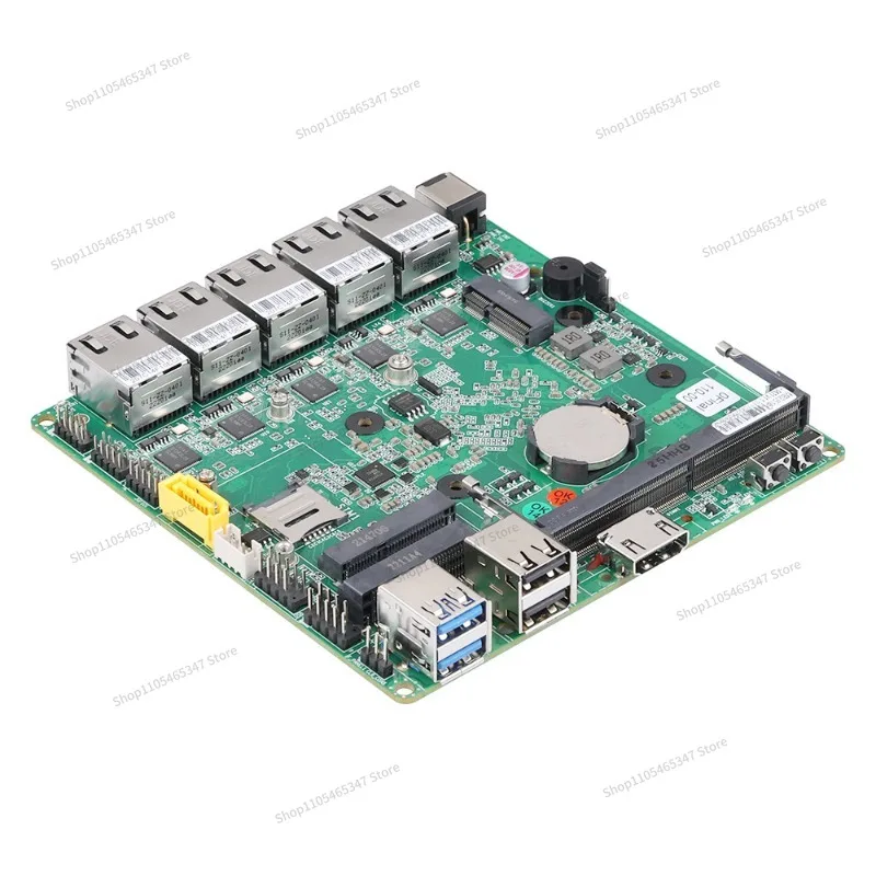 For J4105 J4125 CPU Multi Serial Port Nano ITX Industrial Control Main Board Q700G5 MB2J513-0521