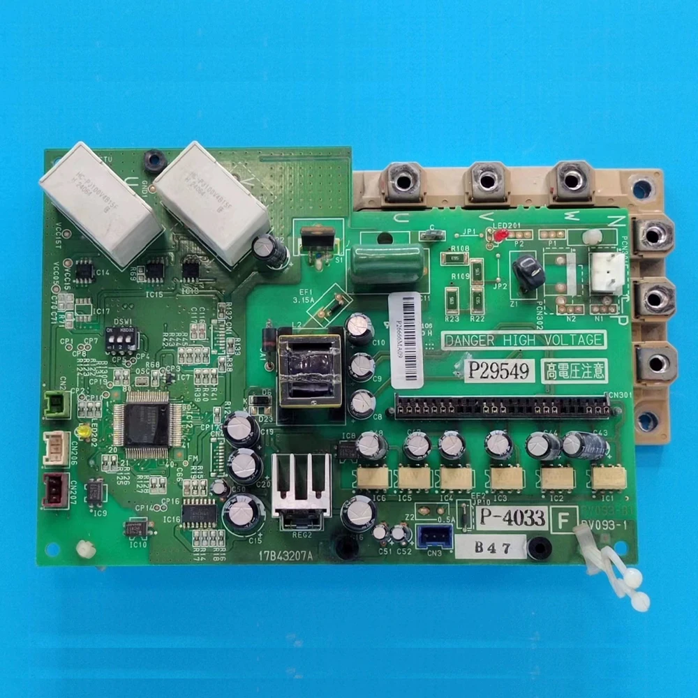 وحدة التحكم الأصلية لوحة دارات مطبوعة 17B43207A 17B41615B P-4033 لمكيف الهواء هيتاشي