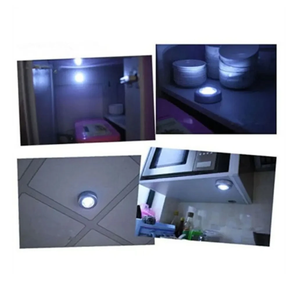 Applique murale tactile sans fil à 3 LED avec contrôle tactile, idéale pour un Cisco, une chambre à coucher, une cuisine ou une table de chevet, batterie 62