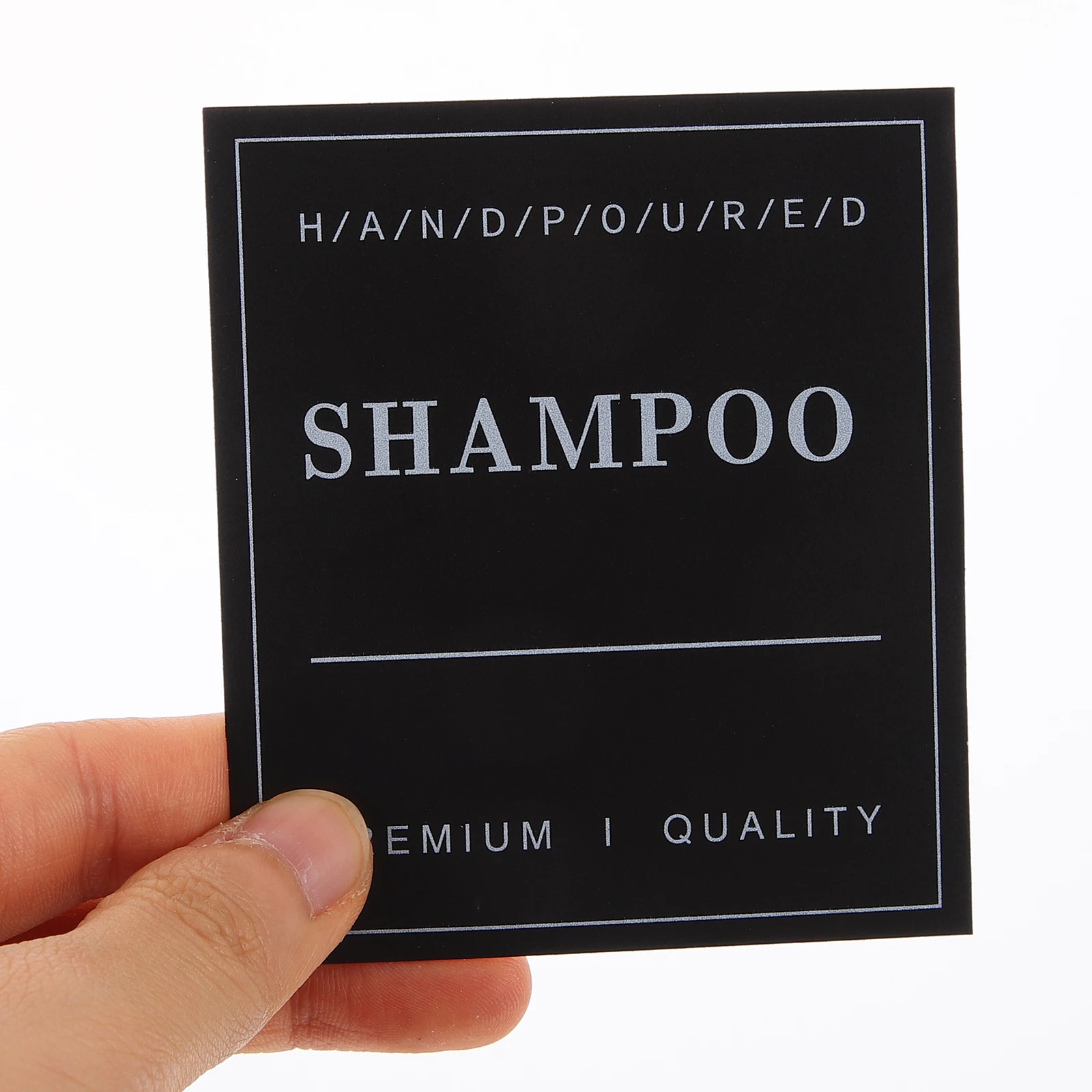 

12pcs 70x80mm Waterproof Stickers Bathroom Bottle Labels Self Adhesive Glass Shampoo Sub Bottle PVC Easy Install Home