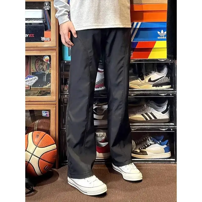 

Men's Fashionable Outdoor Workwear Trousers Straight Leg Spring Autumn American Style Casual Pants Polyester Cotton Blend