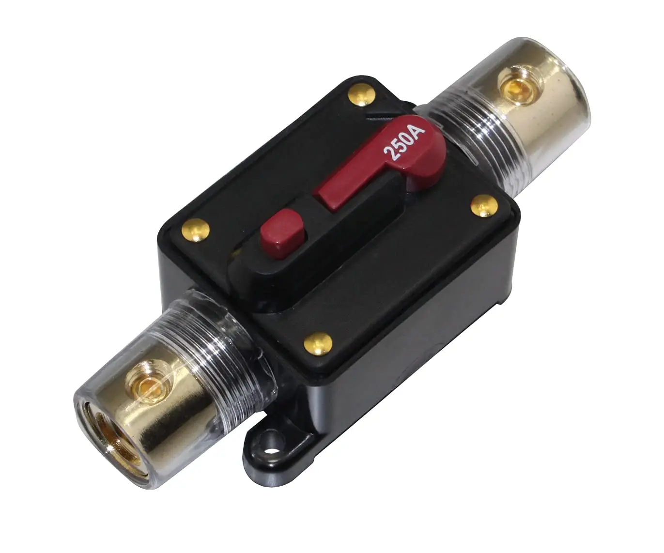 

250A Circuit Breaker Fuse Holder for 12-48V Protection 0Ga 4Ga 8GA SKCB-04-0-250A