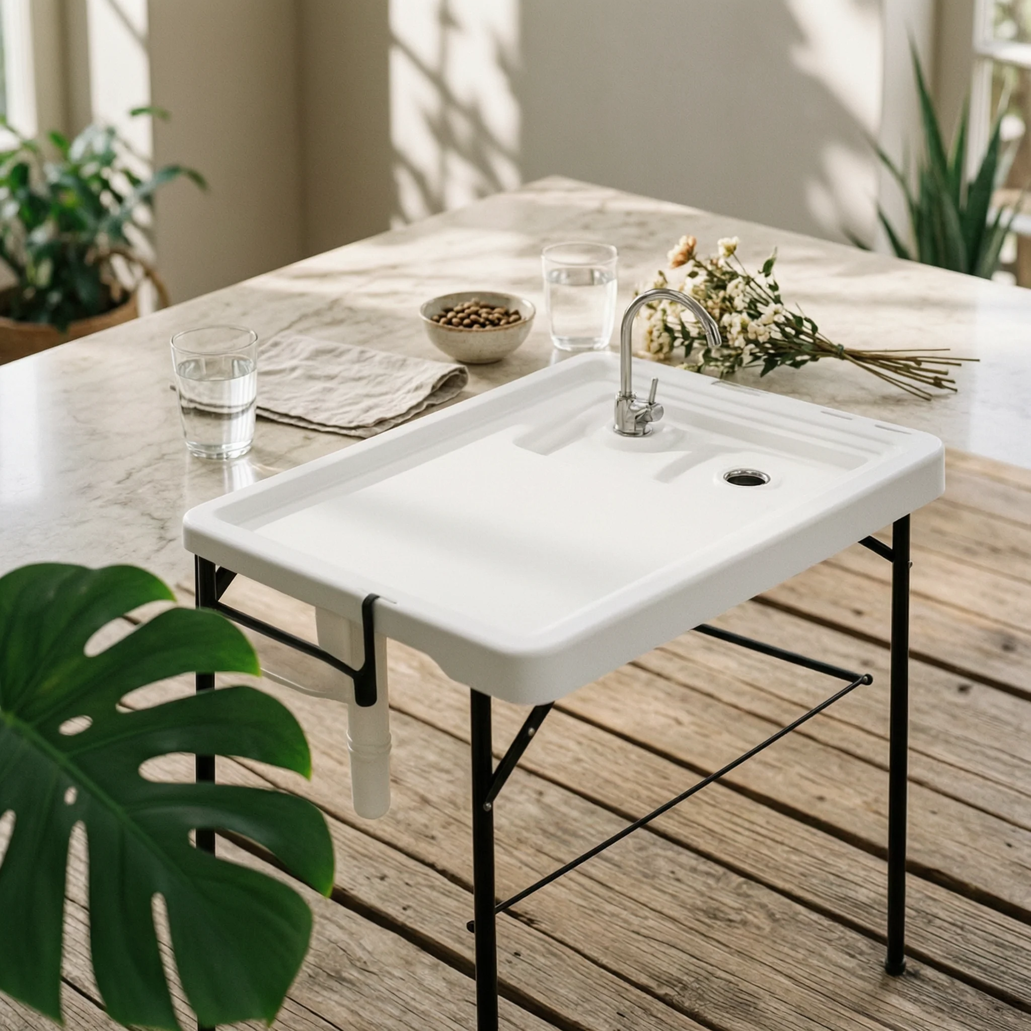 mesa-plegable-para-limpieza-de-mariscos-mesa-plegable-para-limpieza-de-mariscos-plastico-con-rociador-para-uso-en-exteriores