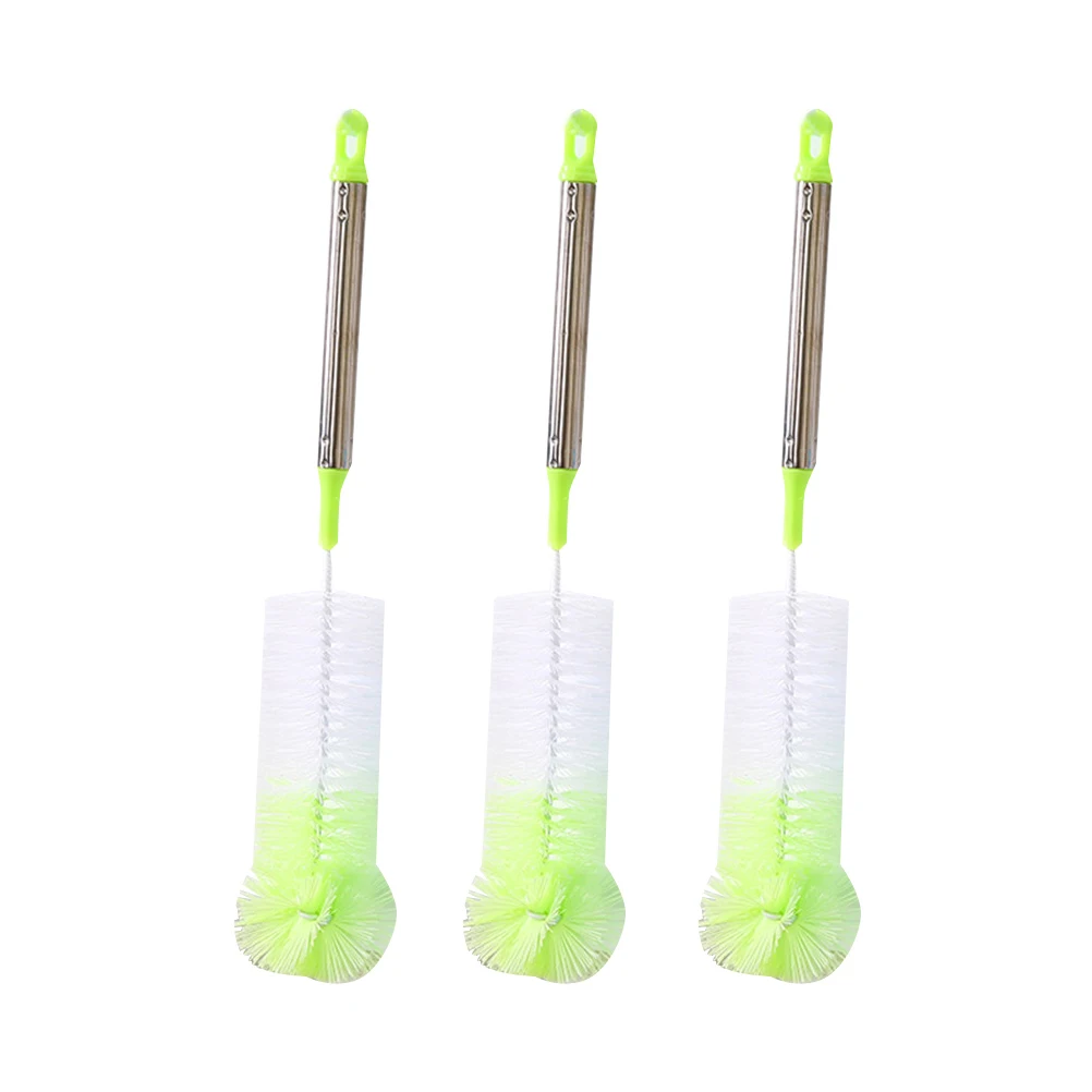 

3 Pcs Bottle Brush Washer Brushes Cleaner Cup with Long Handle for Stainless Steel