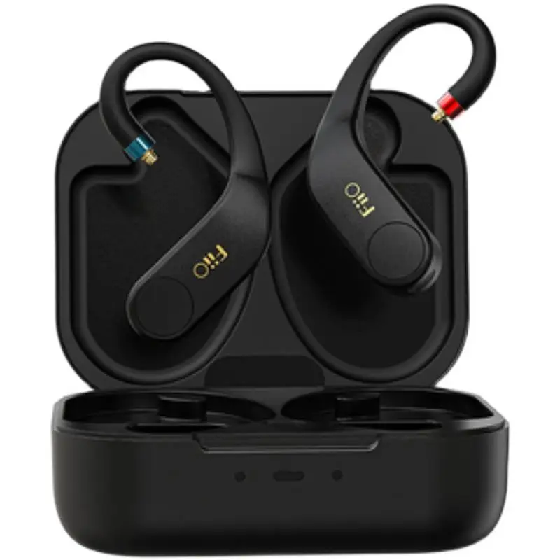 Top! HIFI FiiO UTWS5 new true wireless bluetooth earhook upgrade line lossless MMCX 0.78 earphone