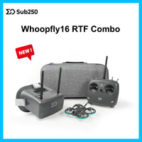 New Sub250 Whoopfly16 RTF Combo Analog ElRS 2.4G 5A 4in1 1S AIO FC Brushless Motors FPV Racing Drone Quadcopter