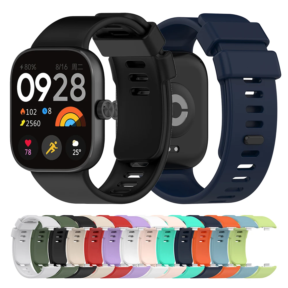 حزام سوار سيليكون لساعة Redmi 4 ، سوار ساعة ، سوار ساعة ذكي