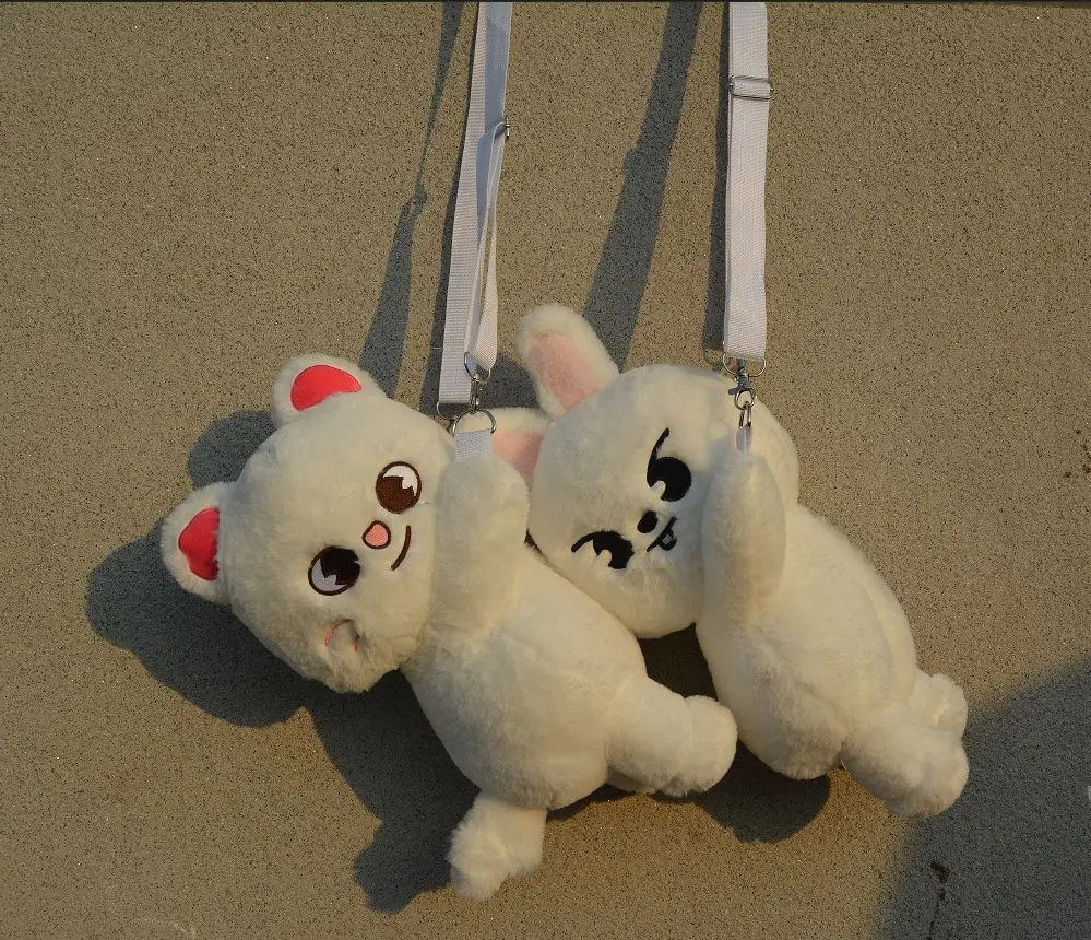 

Новая плюшевая сумка-кроссбоди SKZOO Stray Kids для фанатов SKZ, в стиле POP-UP Week, в виде животного, подарок для детей и взрослых фанатов, K-POP декор