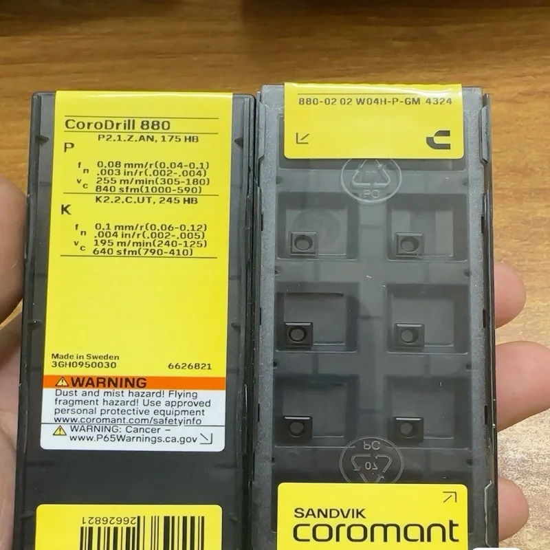 

880-0202W04H-P-GM 4324 CNC blade 10PCS/BOX