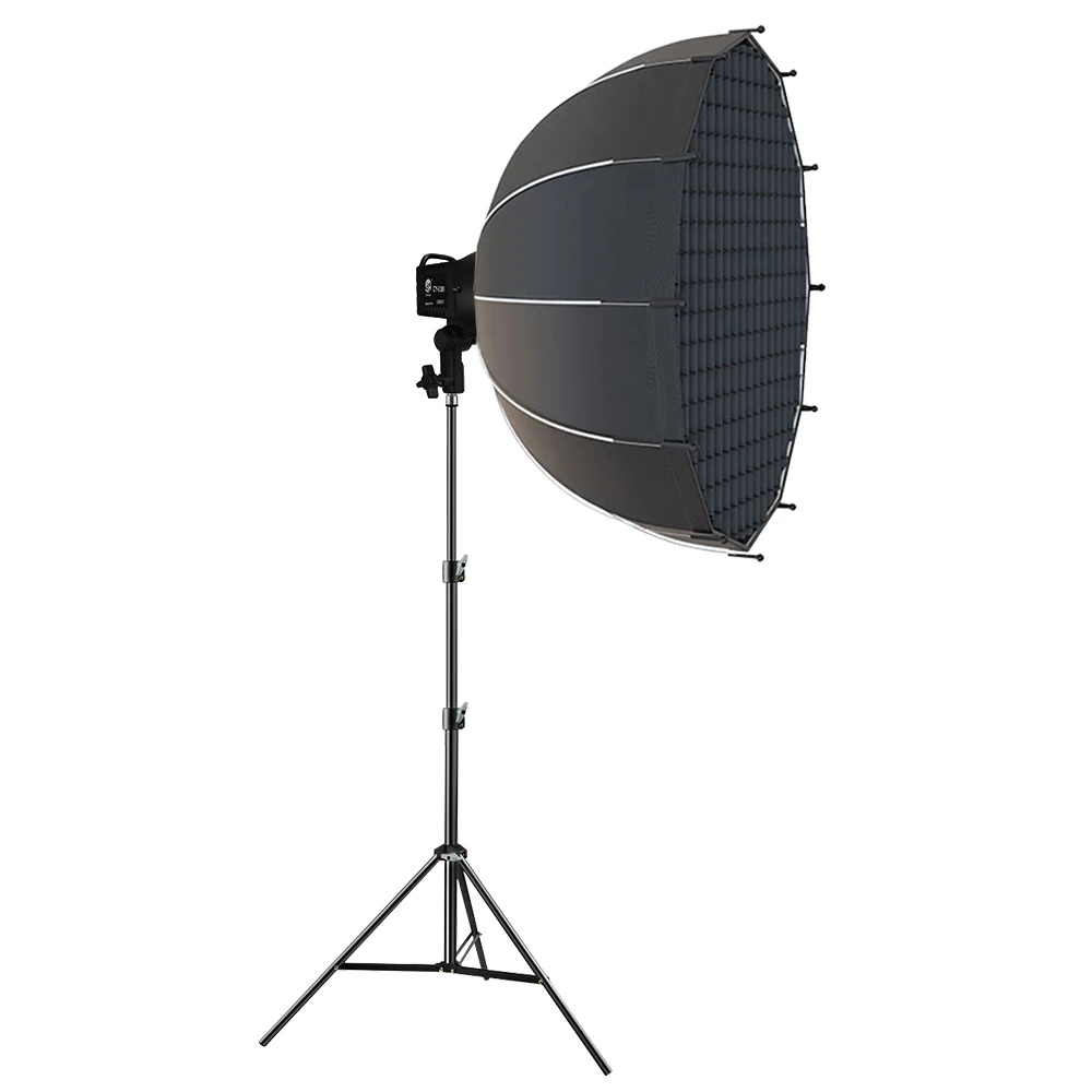 

SH Bowens Parabolic Softbox Kit 100W Lamps Deep Parabolic Softbox Diffuser with Honeycomb Grille Movie Production Video Shooting