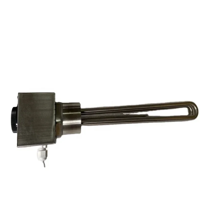 Electric stainless steel water heater rod flange immersion tubular heater for solar water tank