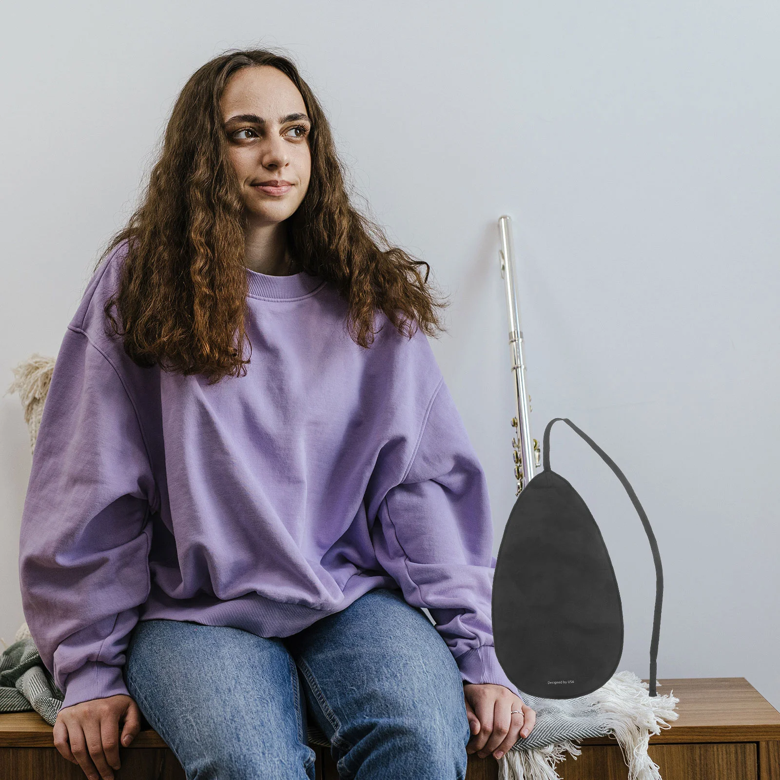 

2 Pcs Music Instrument Cleaning Cloth Flute Tools Cleaner Clarinet Kit Saxophone