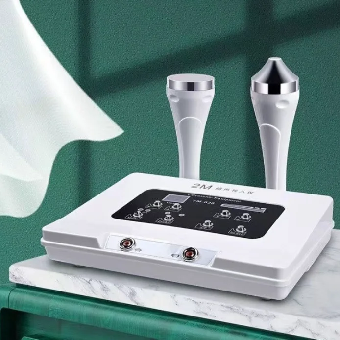 Household Ultrasonic Facial Beauty Device, Face Mist Sprayer Serum Essence Import Instrument for Home Daily Skin Care