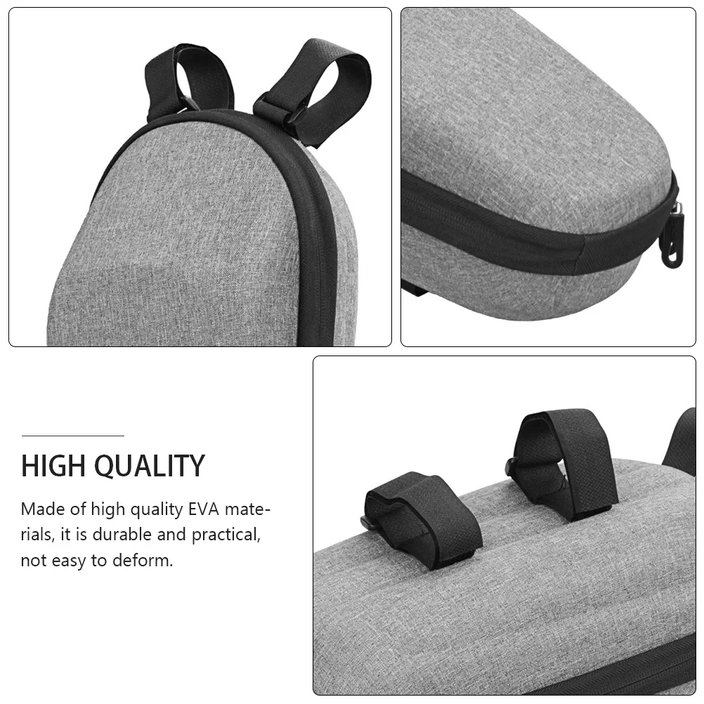 

Electric Scooter Bag Bike Handlebar Pouch Handles Electronic EVA Storage Folding