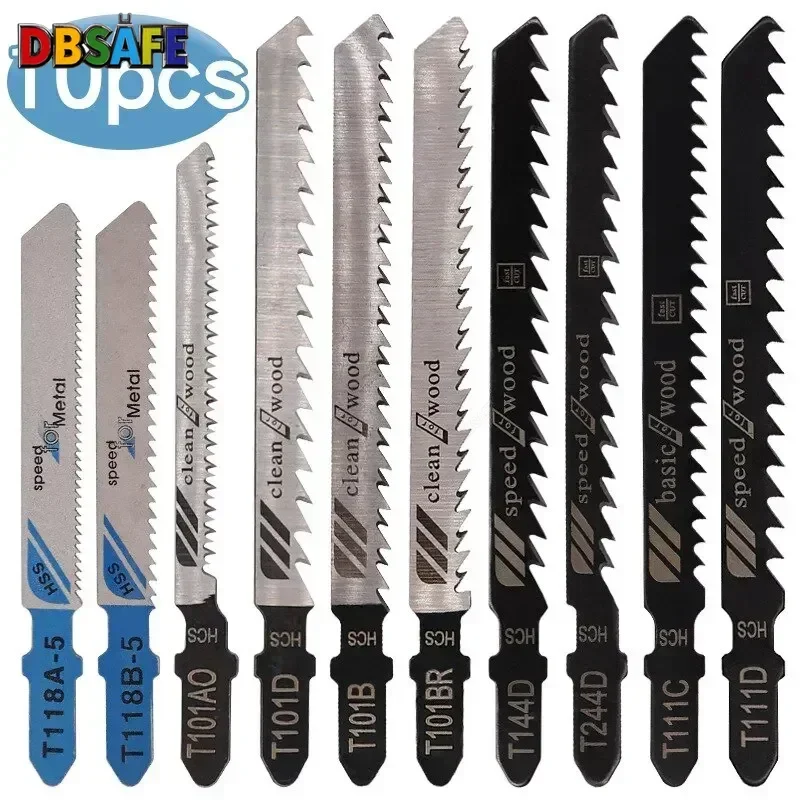 10 قطعة شفرات منشار كهربائي لآلات النجارة البلاستيكية المعدنية مع أسنان دقيقة وخشنة لمنع انفجار الحواف #1