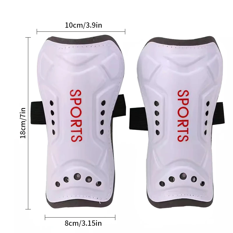 1Pair Adult Soccer Training Crashproof Calf Protectior Leg Sleeves Children Teens Football Protege Tibia Safety Shin Guards image 6