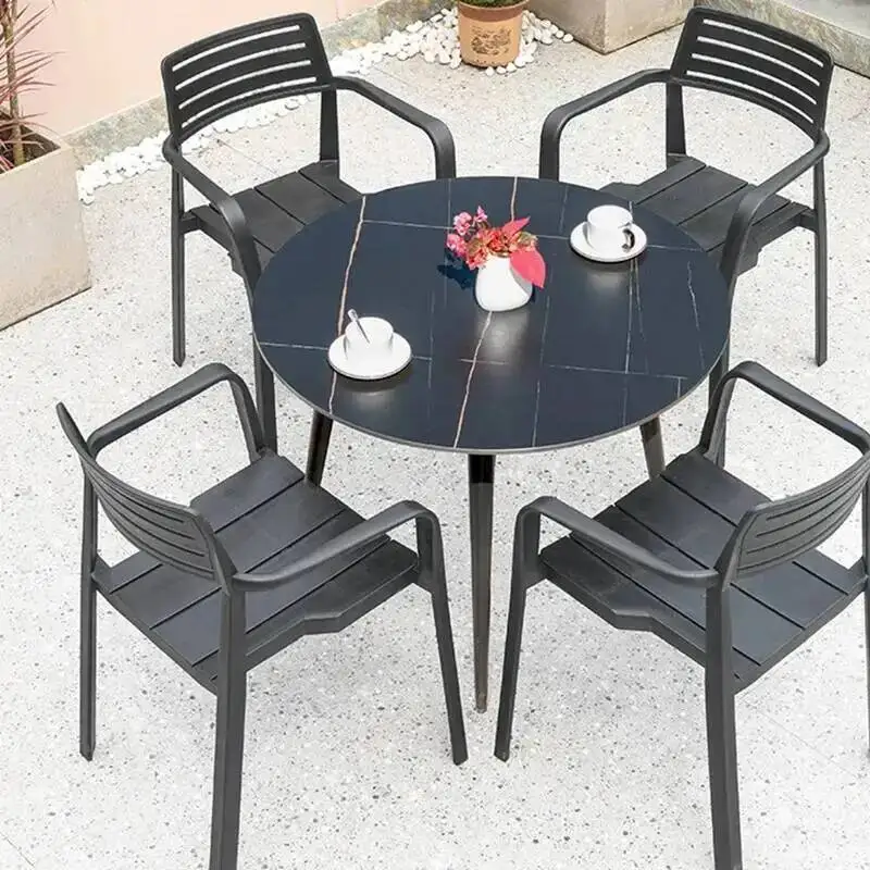 

Наборы черных балконных садовых уличных мебели для взрослых, наборы садовой мебели для перемещения двора, натуральные украшения для гостиной Tuinmeubelen