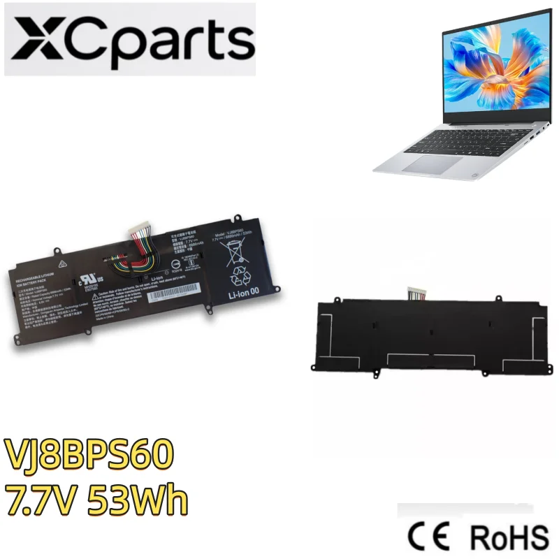 7.7V 53Wh 6886mAh 6Cell VJ8BPS60 Laptop Battery Notebook for Sony VAIO Z 14.0 Inch VAIO Z Series New Stock