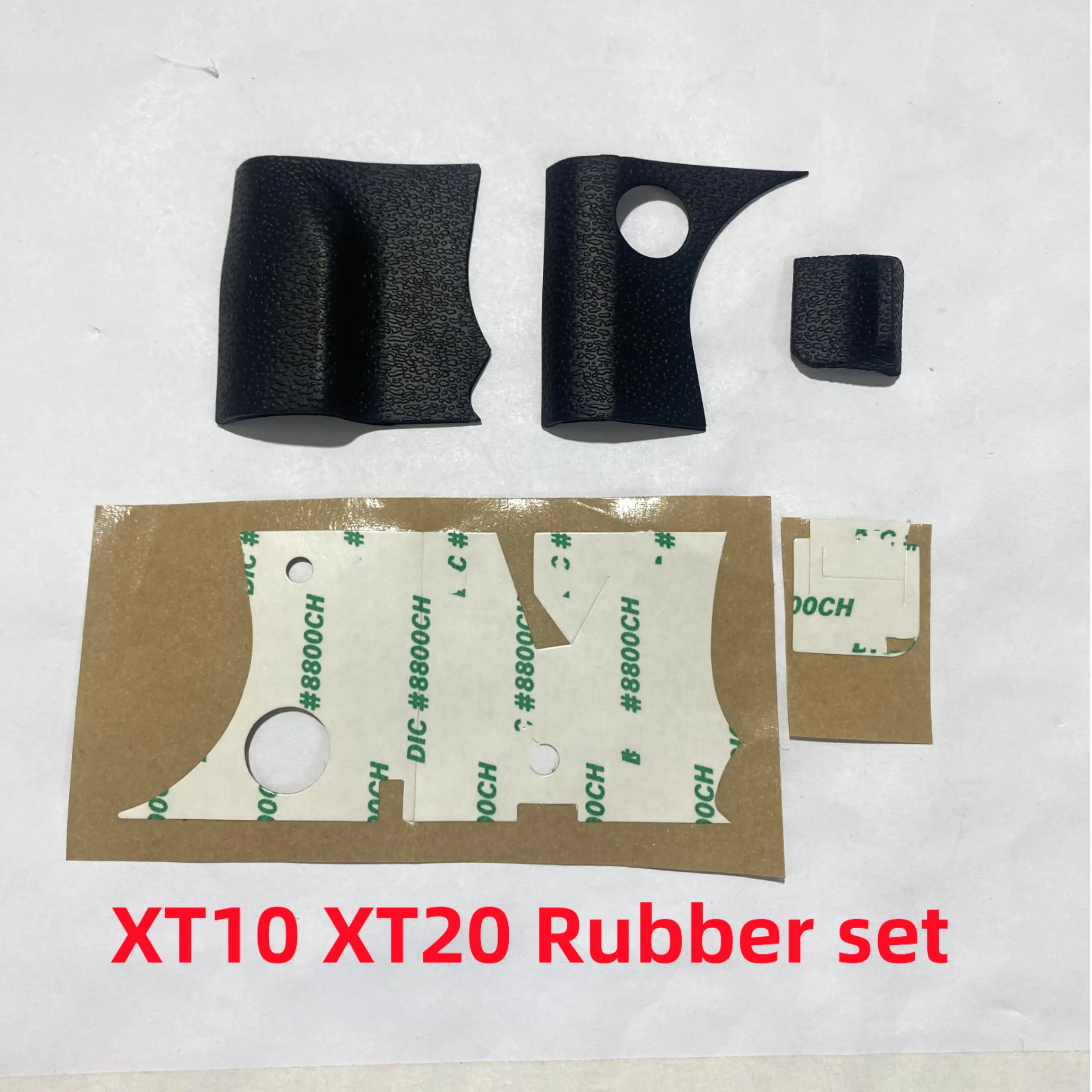 New Camera Body Rubber Set for Fuji Fujifilm XT10 X-T10 XT20 X-T20 Hands Grip Thumb Side Cover Rubber Repair Parts