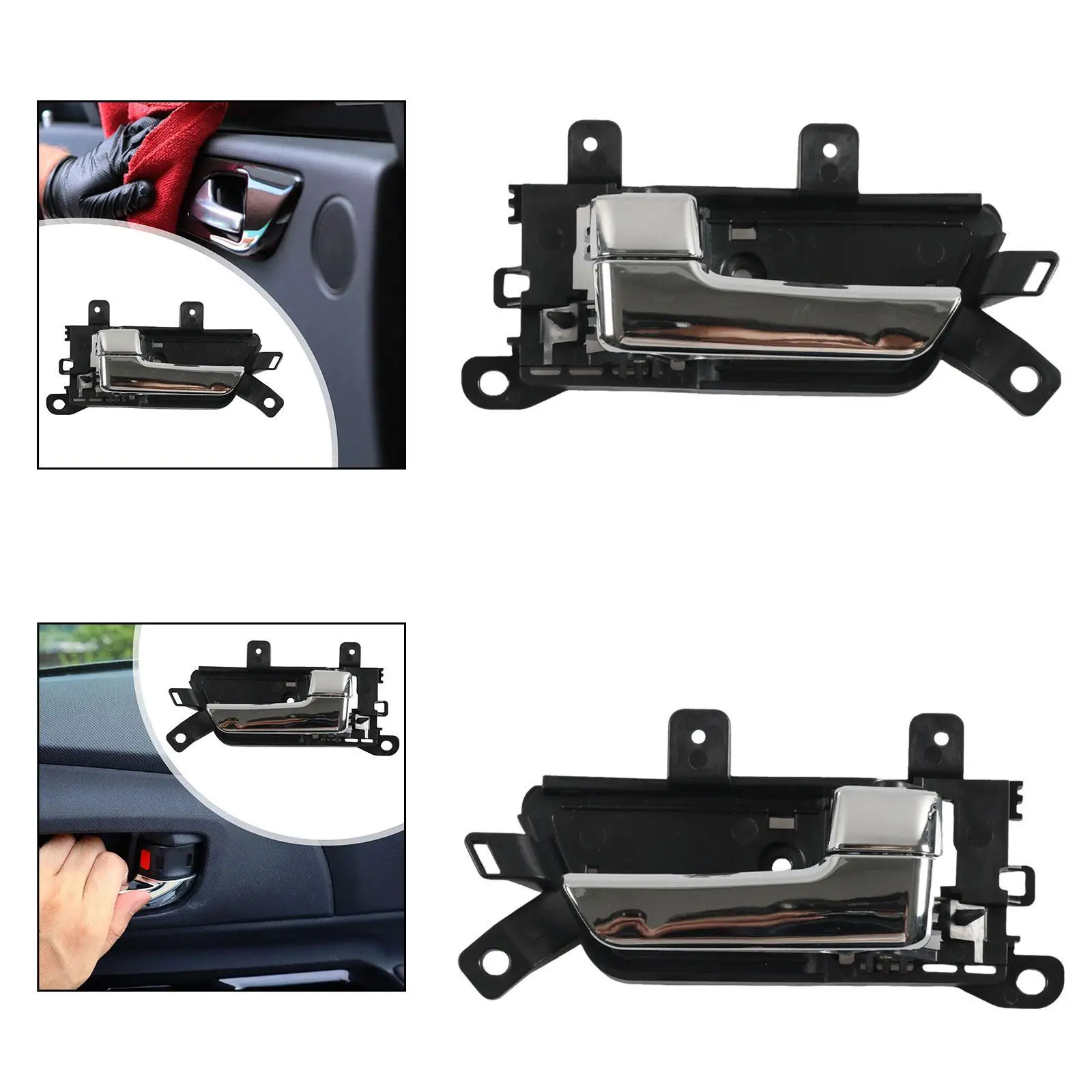 Inside Door Handle Assembly High Performance, Decoration, Car Accessory, Easy to