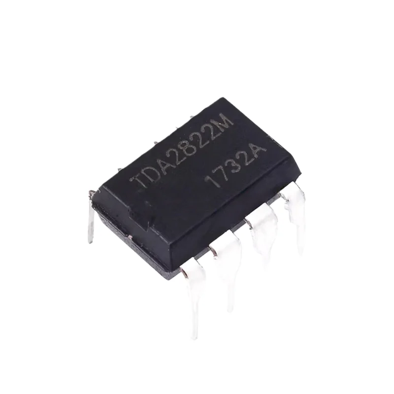 10pcs Directly insert TDA2822 TDA2822M 3-6V 9-12V 15V audio power amplifier IC DIP-8 chip