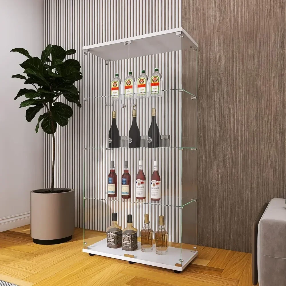 3-Shelf Glass Displ…