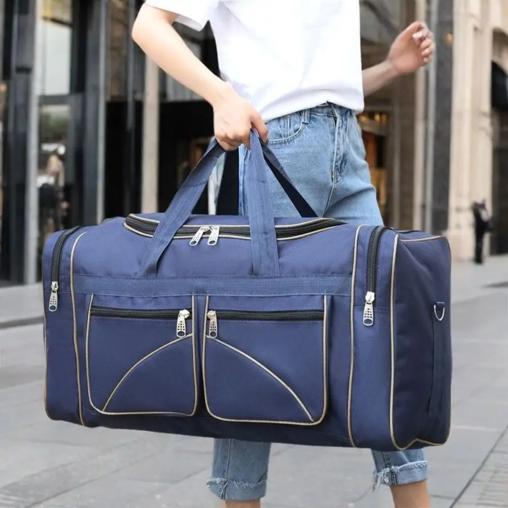 

Large Capacity Travel Duffel Bag Waterproof Durable Outdoor Sports Bag Multi-pocket Oxford Cloth Large Travel Bag Gym Workouts