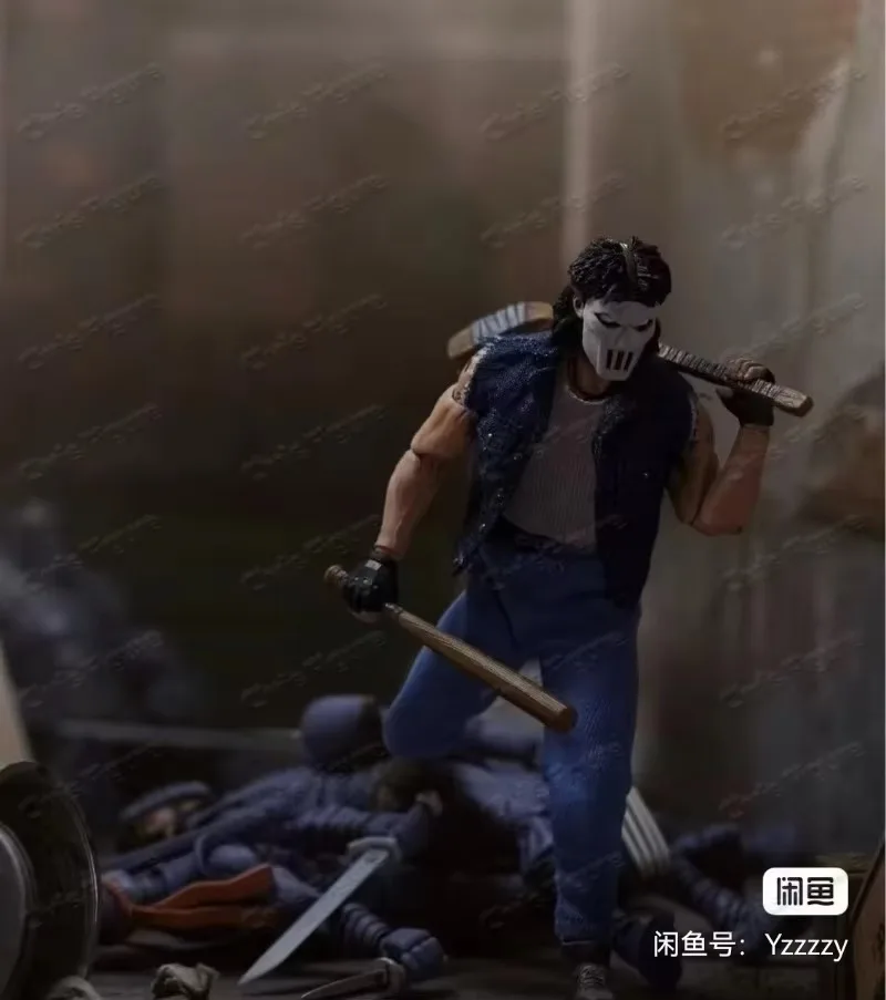 In Stock Mezco Ant One: 12 Teenage Mutant Ninja Turtles Casey Jones 1/12 Joint Action Figure Boutique Collection Gift - view 4