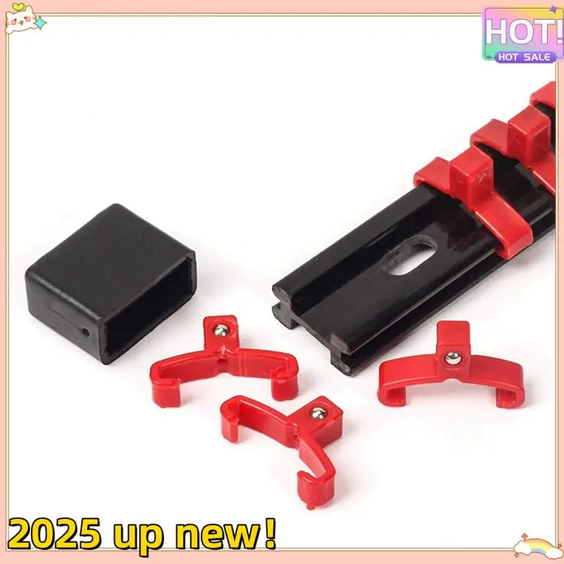 

Classy-6 Piece Sleeve Induction Finishing Trumpet Tool Sleeve Rack 1/4 3/8 1/2 Storage Mountable Bracket