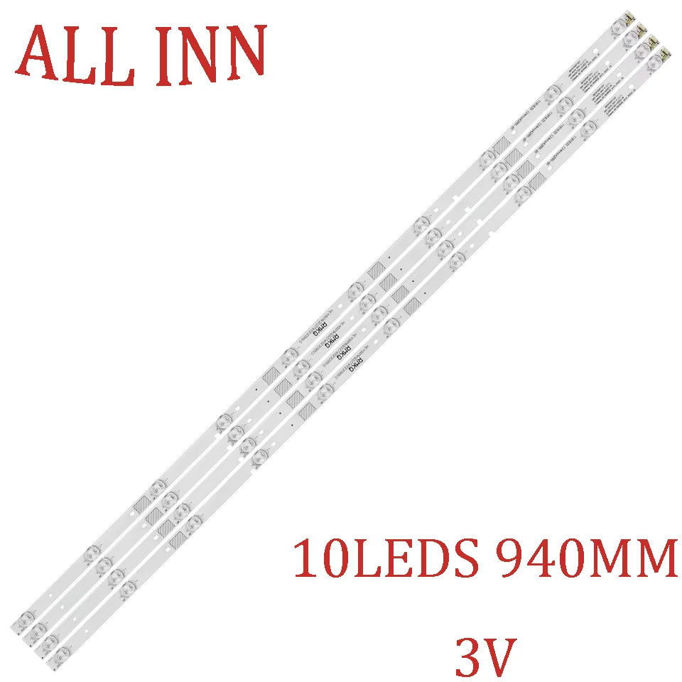 

LED Backlight strip For F49C8000H F49D8100H 49CFS71 H49M2600 H49M3000 HISENSE_49_HD490DF-B71_4X10_3030C_V0 JL.D490A1330-003BS-M