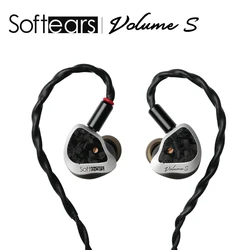 Softears Volume S Earphones 1DD+1Passive DD+2BA with 3.5mm/4.4mm Interchangeable