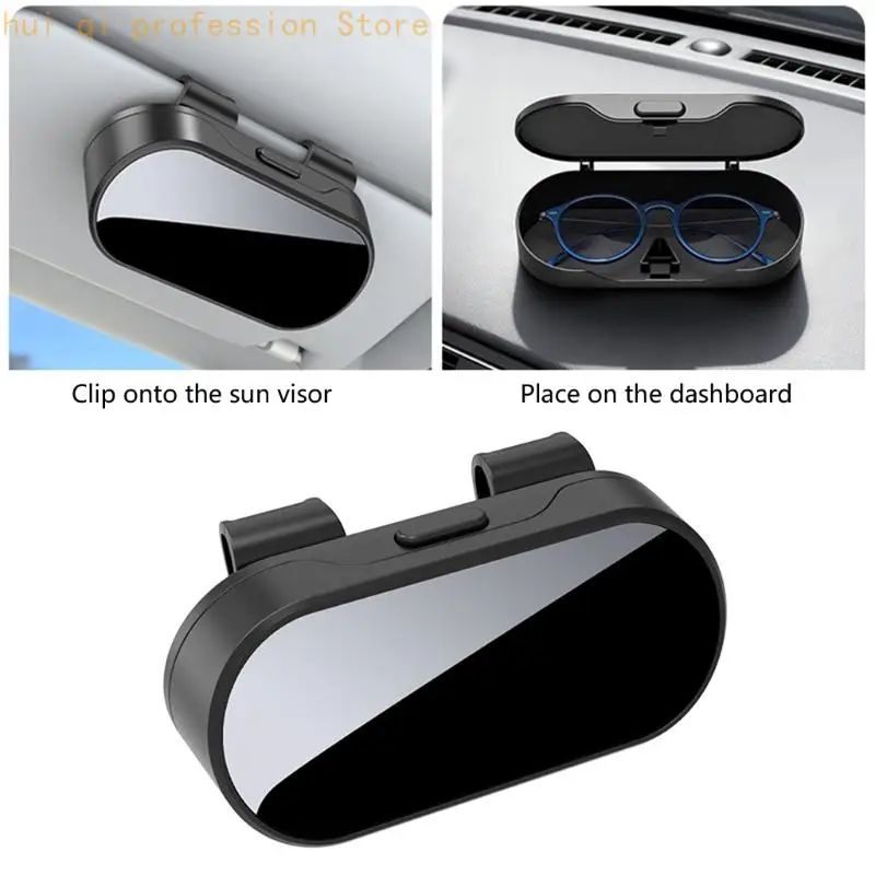 Auto-Sonnenbrillenhalter mit Single-Touch-Entriegelung für einfachen Zugriff während der Fahrt, geeignet für die meisten – Detail 4