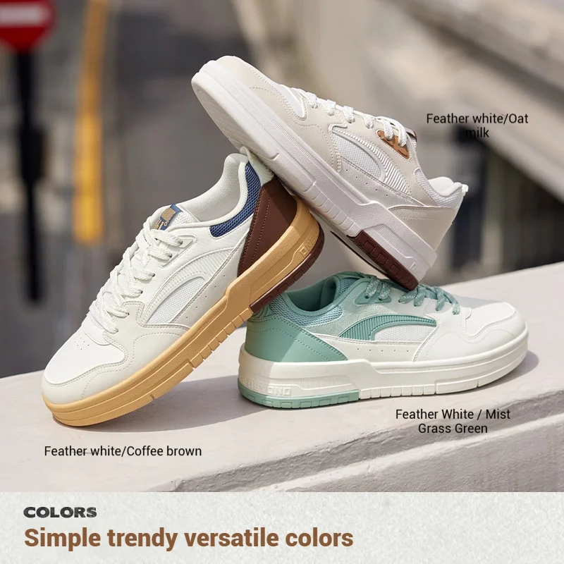 361 degrés nouveaux hommes chaussures de Skateboard décontracté résistant aux éclaboussures loisirs antidérapant résistant à l'usure doux élastique hommes baskets 672536608