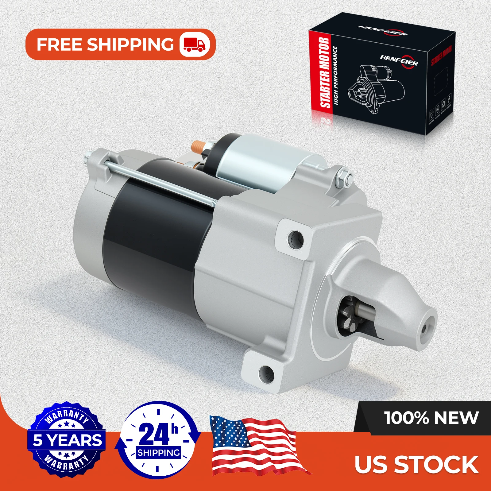 

Starter For Kawasaki Mule 600 610 2008-2016 KAF400 21163-7028 21163-7020 18533N
